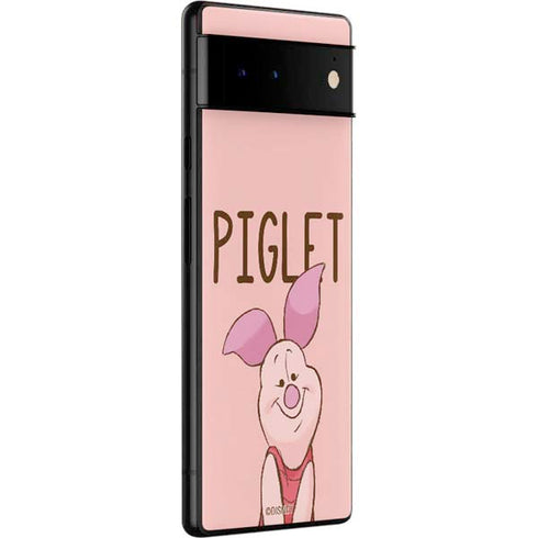 Disney Winnie the Pooh Piglet Portrait Google Pixel 6 Pro Skin